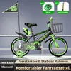 Habib Kinderfahrrad 12 14 16 Zoll | Stützräder Korb Helm & Produktbild-Vorschau 4