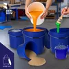 BenBow Eimer mit Deckel 30L x5 Blau - lebensmittelecht, Produktbild-Vorschau 4