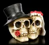 Totenkopf - Brautpaar / Hochzeitsgeschenk - Skull Produktbild-Vorschau 2