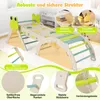 Set di 3 strutture per arrampicata indoor COSTWAY, Anteprima dell’immagine prodotto 5