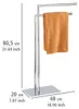 WENKO Handtuch Ständer Halter Stange Freistehend RECCO 2 Produktbild-Vorschau 4