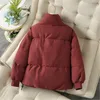 ASKSA Damen Daunenjacke Dicke Warm Kurz Steppjacke Produktbild-Vorschau 7