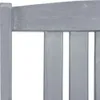 vidaXL Gartenstühle 8 Stk. Massivholz Akazie Grau Produktbild-Vorschau 6