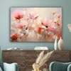 MuchoWow® - Leinwandbilder - Blumen - Aquarell - Rosa - Produktbild-Vorschau 4