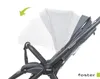 4Baby | Kočárek - Kočárek Buggy - Šedý - Otočné sedadlo - Náhled obrázku produktu 7