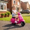 AIYAPLAY Detský elektrický motocykel Vespa 6 V s pomocnými Náhľad obrázku produktu 2