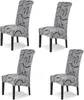 Stretch Stuhlhussen für Esszimmerstühle, 4er Set, perfekter Produktbild-Vorschau 1