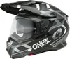 O'NEAL D-SRS Helmet SQUARE black/white/gray S (55/56 cm) Produktbild-Vorschau 2