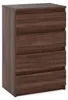 STIV Möbel | Komoda z 4 szufladami | Dąb Wenge | 60 cm | Podgląd zdjęcia produktu 11