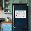 Tableau magnétique blanc avec aimants, effaçable à sec, Voir les images du produit 4