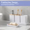 INONEFT Bad-Accessoires-Set 5-teilig, Seifenspender, Produktbild-Vorschau 5