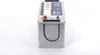 A car battery is shown in a studio setting with a white background. Produktbild-Vorschau