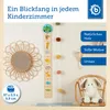 Bieco Kinder Messlatte Holz Zoo | Größenmesser Kinder Holz Produktbild-Vorschau 1