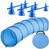 Agility Set für Hunde: 300cm Hundetunnel, 3 Slalom-Stangen, Produktbild-Vorschau 1
