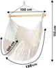 GoGarden Den otců Závěsné zahradní houpací křeslo Cocoon Náhled obrázku produktu 10