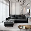 Masseno Ecksofa KOS PIK mit Schlaffunktion L-Form, Sofa mit Produktbild-Vorschau 1