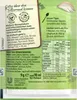 The image shows the back of a Knorr salad dressing packet with nutritional information and preparation instructions. Produktbild-Vorschau