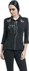 Banned Bluse Damen Snow Bird Shirt schwarz XXL Produktbild-Vorschau 6