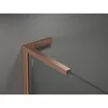 Mexen Kioto L Duschwand Walk-in 100 x 200 cm, gebürstetes Produktbild-Vorschau 5