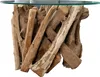 Design Couchtisch NATURE LOUNGE Teakholz mit runder Produktbild-Vorschau 10