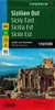 Sicilia, serie di carte stradali 1:150.000, freytag & Anteprima dell’immagine prodotto 2