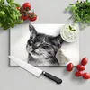 DEQORI Frühstücksbrett Glas 23x14 cm 'Sanftes Schnurren' Produktbild-Vorschau 2