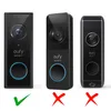 Three eufy security doorbells are shown, with checkmarks and crosses indicating compatibility or incompatibility. Produktbild-Vorschau