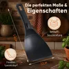 Flexibler Teigspachtel Pizza mit Antihaftbeschichtung 10 cm Produktbild-Vorschau 2