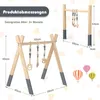 COSTWAY Baby Gym Babyspielgeraet Spieltrapez Spielbogen Produktbild-Vorschau 3