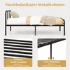 Metalowa rama łóżka COSTWAY pod materac 90x200cm, łóżko Podgląd zdjęcia produktu 5