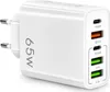 Nabíječka USB C, PD65W 5V4A PD+3USB nabíjecí zástrčka, Náhled obrázku produktu 1