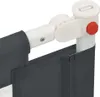 vidaXL Barrière de sécurité pour lit de bébé gris foncé Voir les images du produit 10