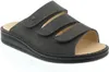 A single dark grey sandal shown from a three-quarter side view against a white background. Produktbild-Vorschau