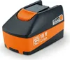 A product shot of a black and orange battery pack. Produktbild-Vorschau