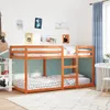 Etagenbett Wachsbraun 90x200 cm Massivholz Kiefer Produktbild-Vorschau 3