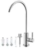 Trinkwasserhahn Edelstahl gebürstetes Nickel Küchenspüle Produktbild-Vorschau 1
