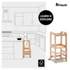 Hauck Learn N Explore detská stolička Indoor Wood Natural Náhľad obrázku produktu 4