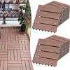 LARS360 22 Stück WPC Fliese, 2qm 30x30cm Terrassenfliesen Produktbild-Vorschau 10