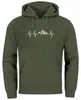 Hoodie Herren Print Wandern Berge Herzschlag Outdoor Produktbild-Vorschau 3