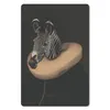 MuchoWow® Mauspad Mousepad Alte Meister - Barock - Zebra Produktbild-Vorschau 1