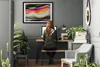 Bild - Bilderrahmen - 100 cm x 70 cm - MDF - Rahmen - Foto Produktbild-Vorschau 2