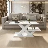 Merax Hochglanz Couchtisch aus MDF, Wohnzimmertisch mit Produktbild-Vorschau 10