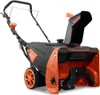 A snow blower is shown against a white background. Podgląd zdjęcia produktu