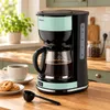 Filterkaffeemaschine Retro 1000W 1,3L 10 Tassen Produktbild-Vorschau 5