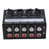 Mini-mixeur stéréo, contrôleur de signal audio passif, hub Voir les images du produit 6
