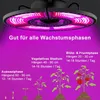 LED Pflanzenlampe Vollspektrum 300W Faltbar, LED Grow Lampe Produktbild-Vorschau 4