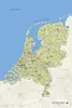 Landkarte der Niederlande - Kaart van Nederland - Poster - Produktbild-Vorschau 1