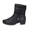 Rieker Damen Stiefelette Kordel Profilsohle Blockabsatz Produktbild-Vorschau 28