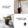 Umbra Cans & Bins: Cubo de basura Woodrow con asa, Vista previa de la imagen del producto 17