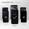 A marketing image showing different Samsung Galaxy J3 models with compatibility indicators. Produktbild-Vorschau